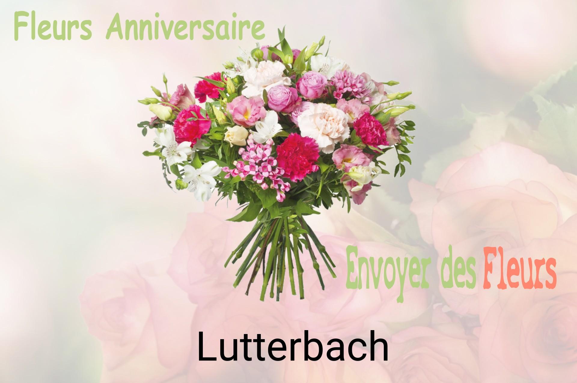 Bouquet de fleurs d’anniversaire livré à Lutterbach