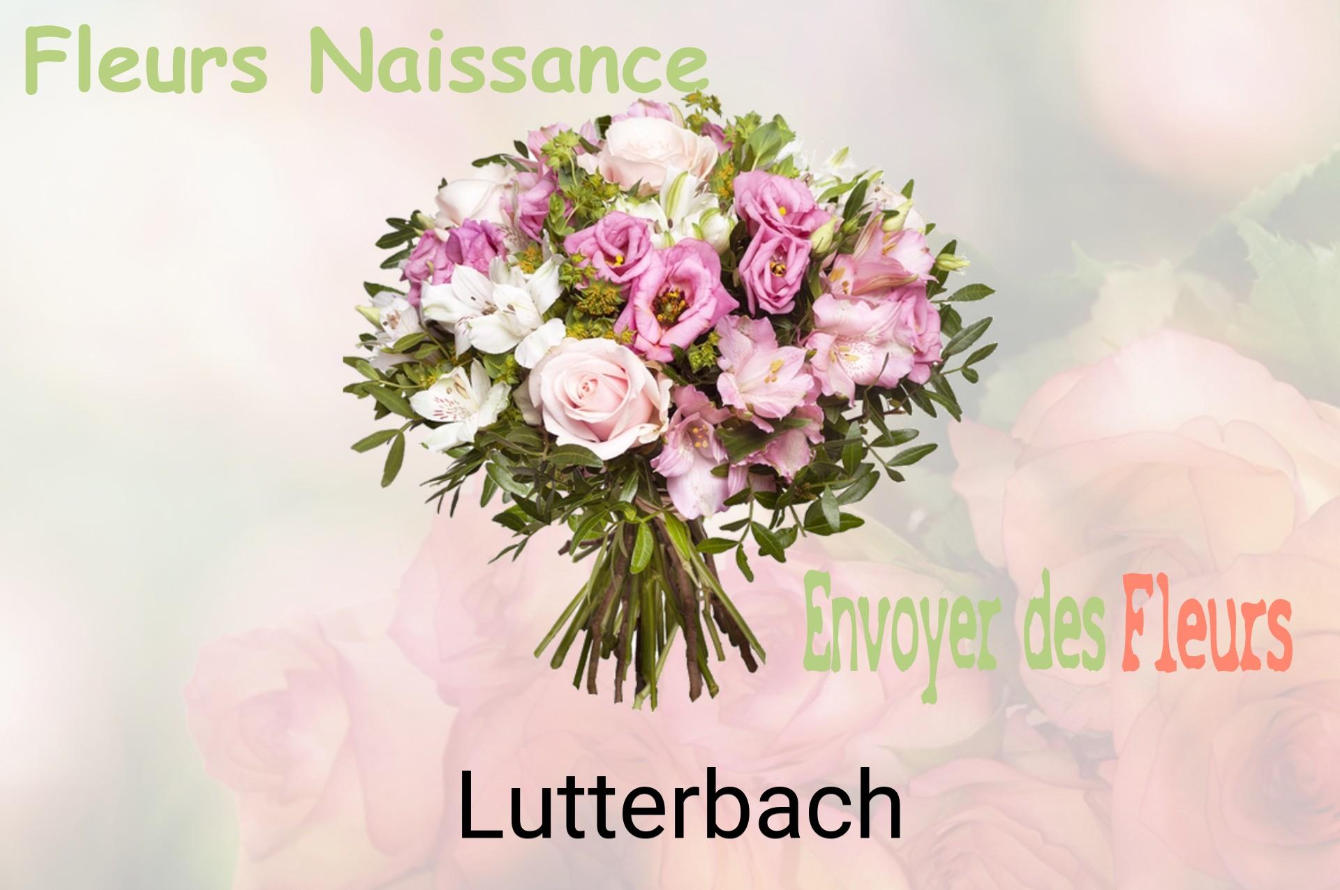 Bouquet de fleurs de naissance livré à Lutterbach